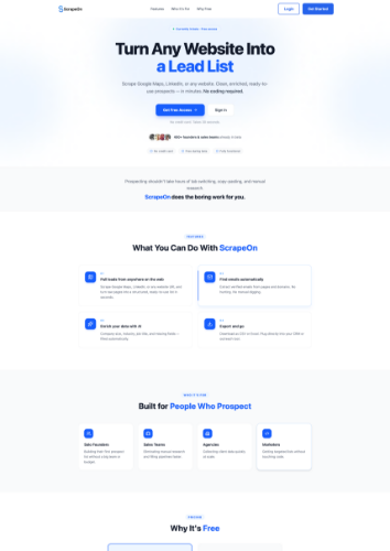 Scrapeon – Data Tool